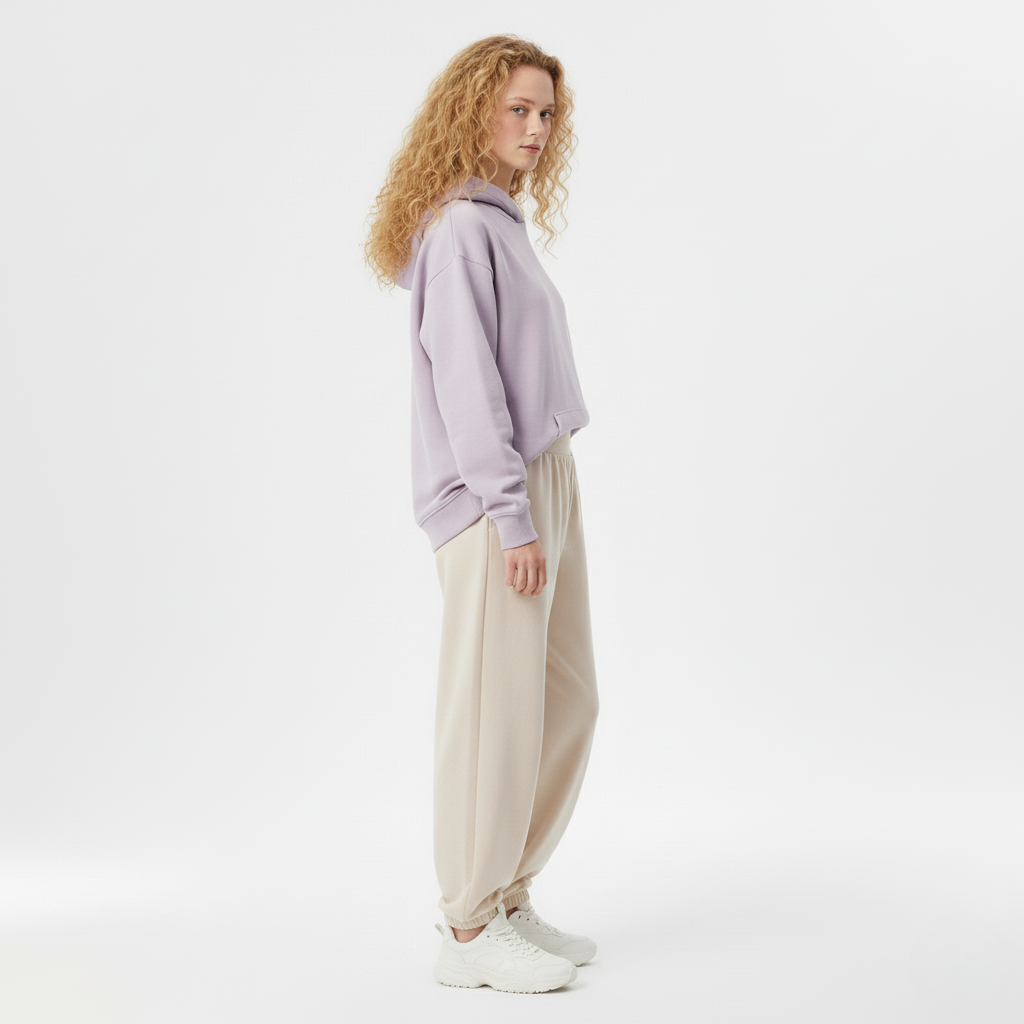 Women's Relaxed Cropped Hoodie