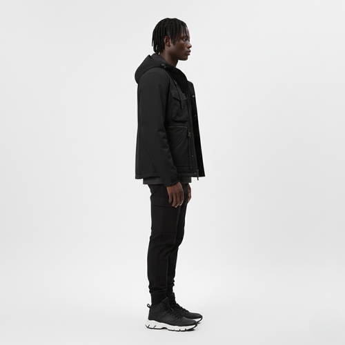 Men's Hooded Utility Jacket