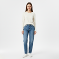 Women's Long-Sleeve Crewneck Top
