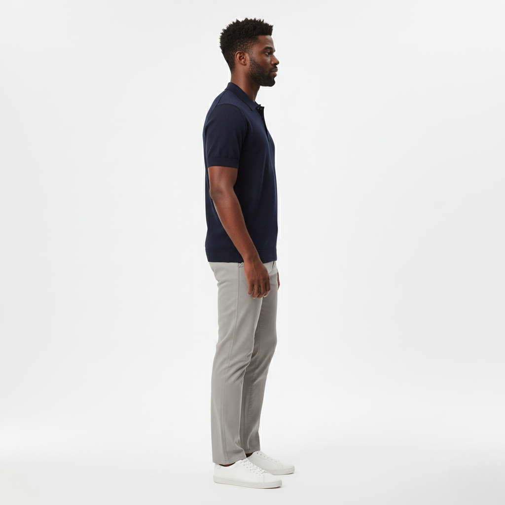 Men's Classic Short-Sleeve Polo Shirt