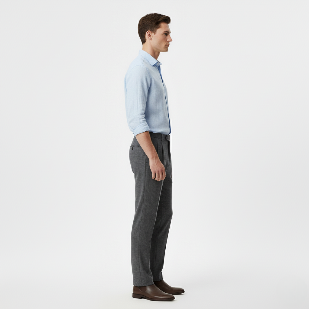 Men's Long-Sleeve Button-Down Shirt