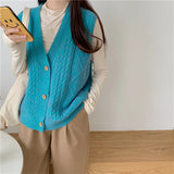 Women Sweaters Wear Korean Style Loose Clothes vafini