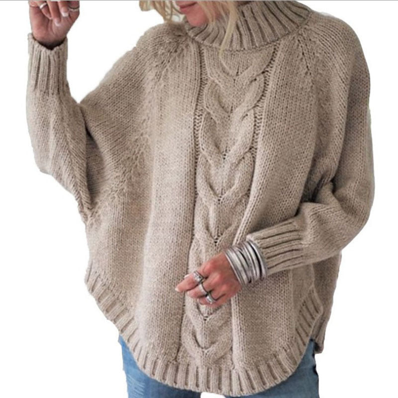 Pullover sweater women loose sweater vafini