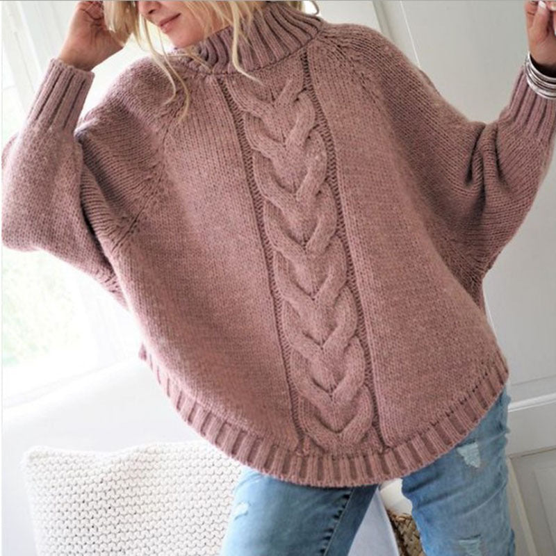 Pullover sweater women loose sweater vafini