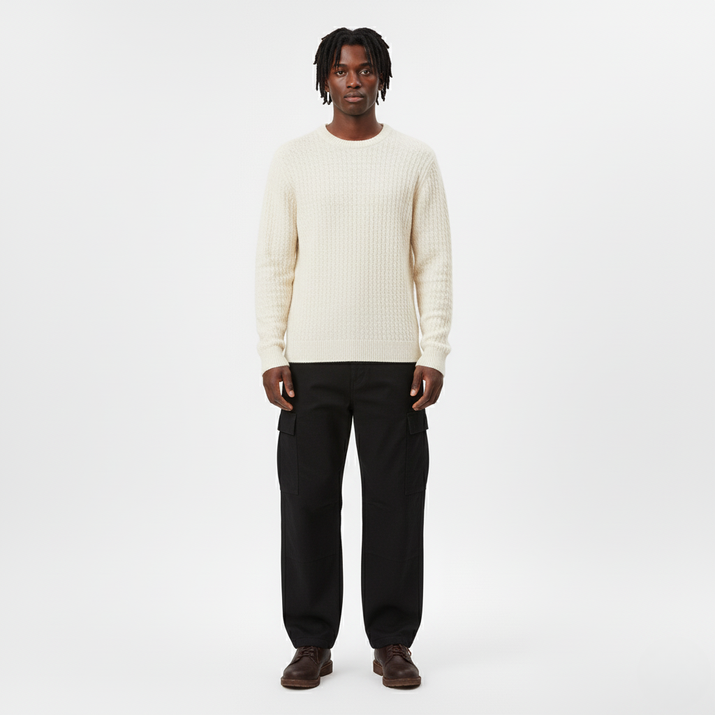 Men's Crewneck Knit Sweater