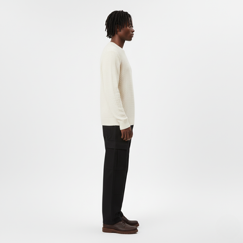 Men's Crewneck Knit Sweater
