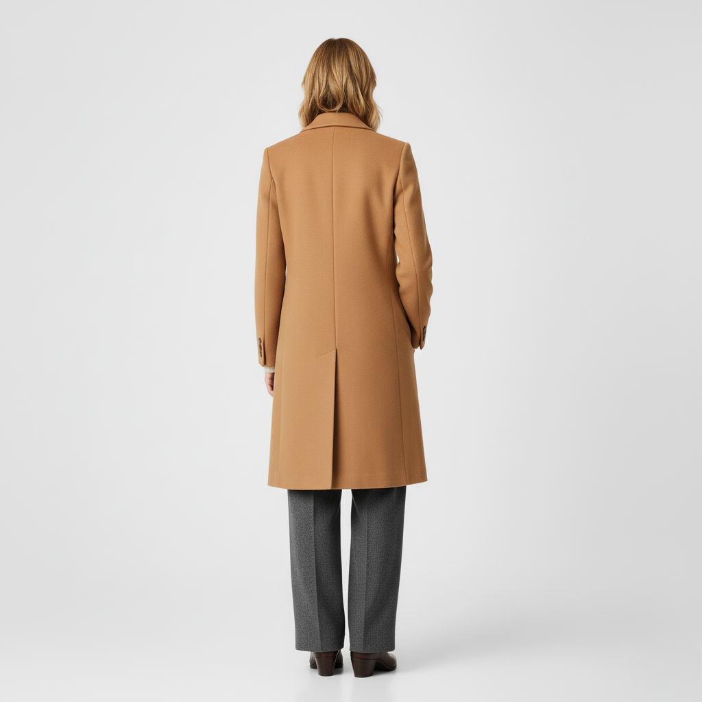 Women's Tailored Single-Button Coat