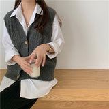 Women Sweaters Wear Korean Style Loose Clothes vafini