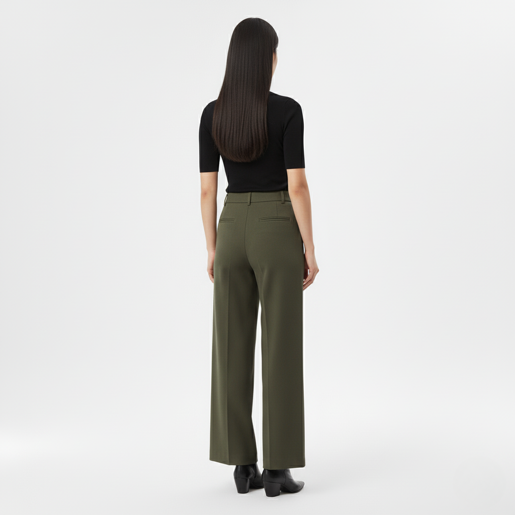 Women's Fitted Short-Sleeve Knit Top
