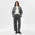 Women's Quilted Bomber Jacket