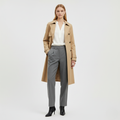Women's Belted Trench Coat