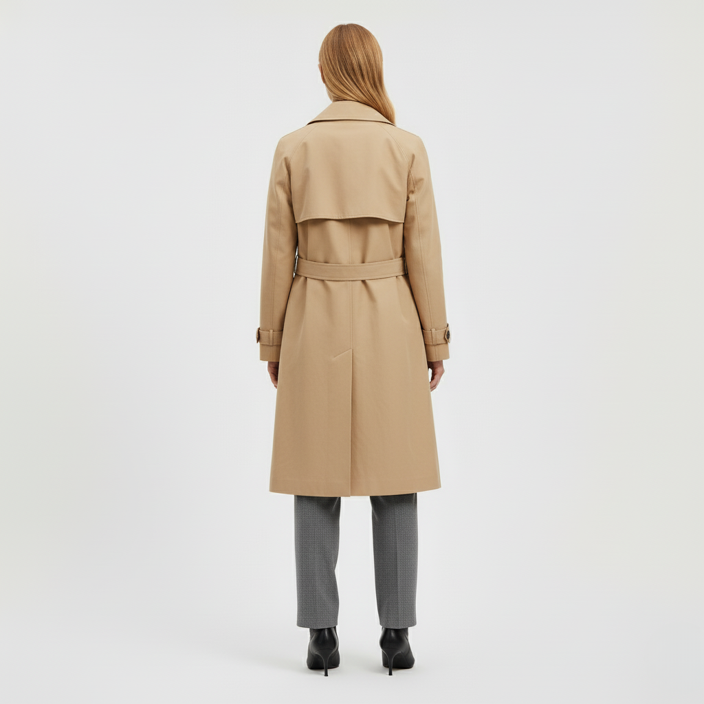 Women's Belted Trench Coat