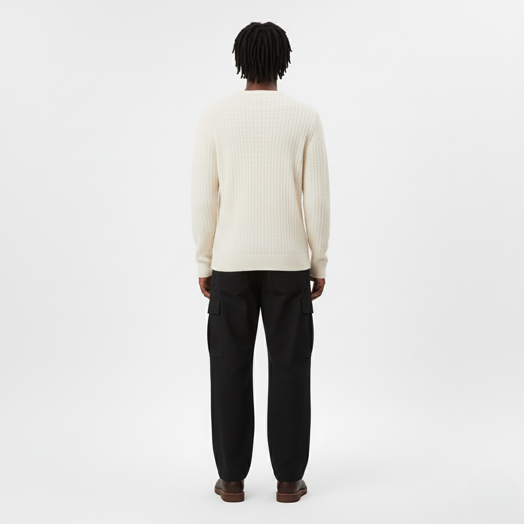 Men's Crewneck Knit Sweater