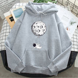 Printed Hoodies Loose Casual For Men And Women vafini