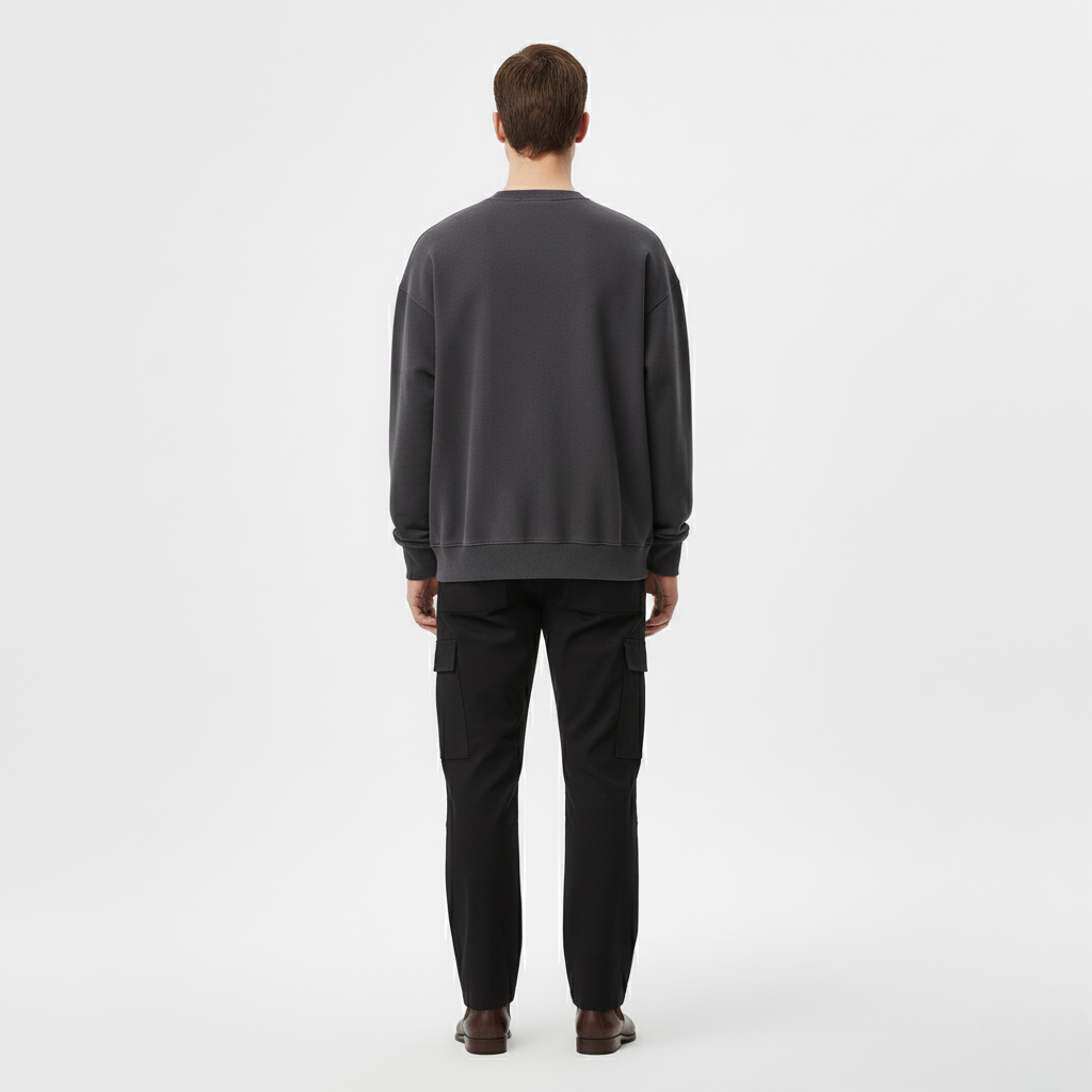 Men's Minimal Crewneck Sweatshirt