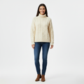 Women's Cable-Knit Turtleneck Sweater