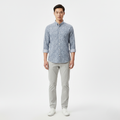 Men's Slim-Fit Button-Down Shirt