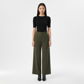 Women's Fitted Short-Sleeve Knit Top
