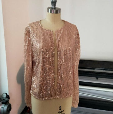 Women's jacket sequined jacket vafini