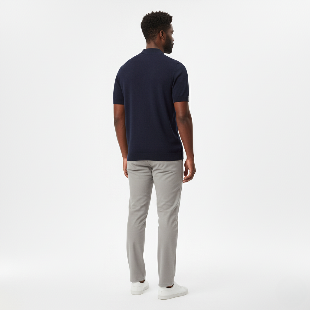 Men's Classic Short-Sleeve Polo Shirt