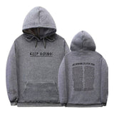 Letter Printing Long-sleeved Drawstring Hooded Sweatshirt With Pockets Fashion Sports Hoodie Womens Clothing vafini